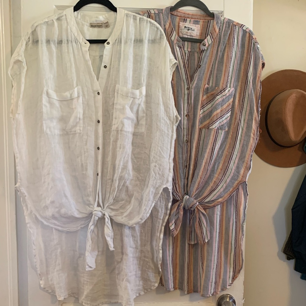 2 for 1 Holding Horses Button Down